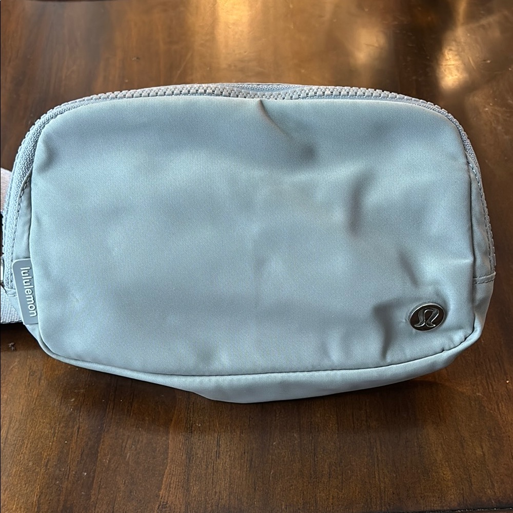 lululemon Gray/silver belt bag large